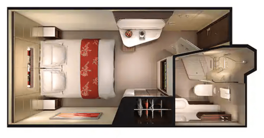 Norwegian Getaway Inside cabin