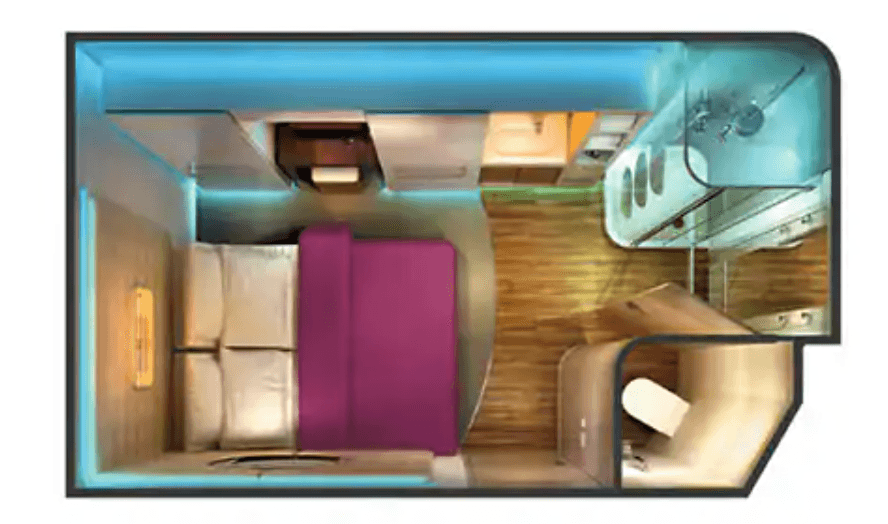 Norwegian Getaway Oceanview / Outside cabin