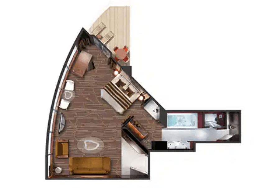 Norwegian Jade Suite cabin