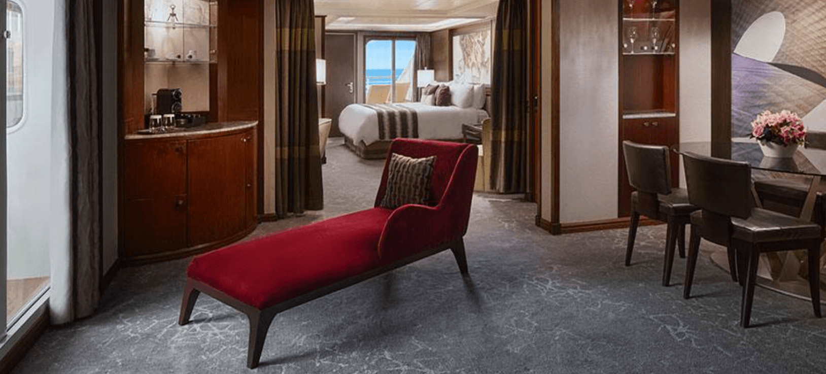 Norwegian Jewel The Haven Deluxe Owner's Suite with Balcony
