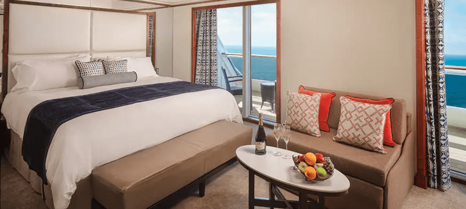 Pride of America 2-Bedroom Deluxe Family Suite with Balcony