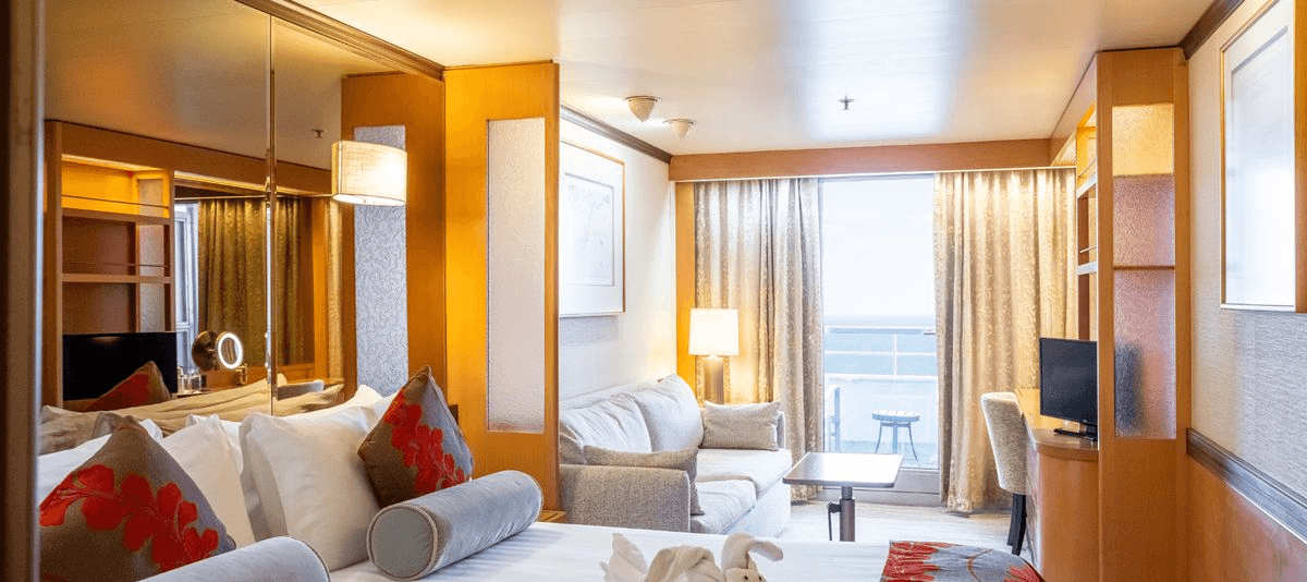 Renaissance Balcony Cabin (Mid - Deck 10)
