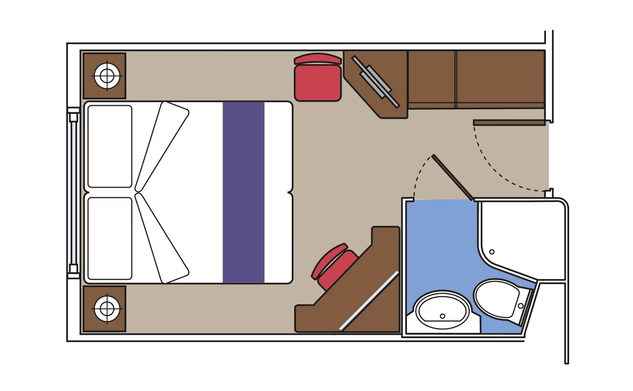 MSC Lirica Inside cabin