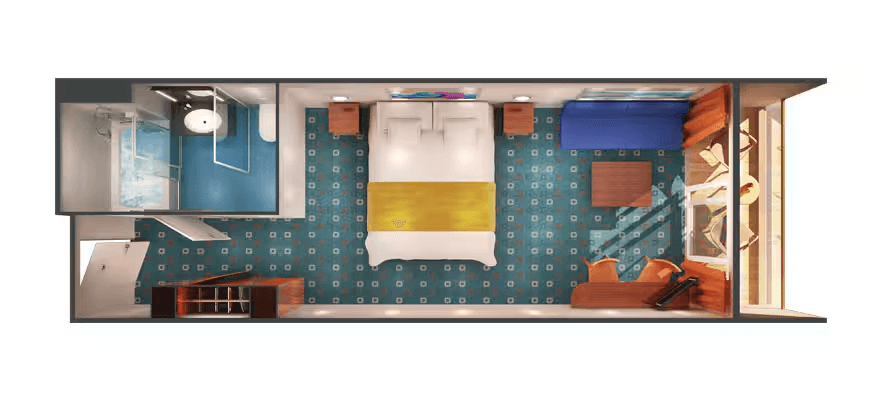 Norwegian Star Suite cabin