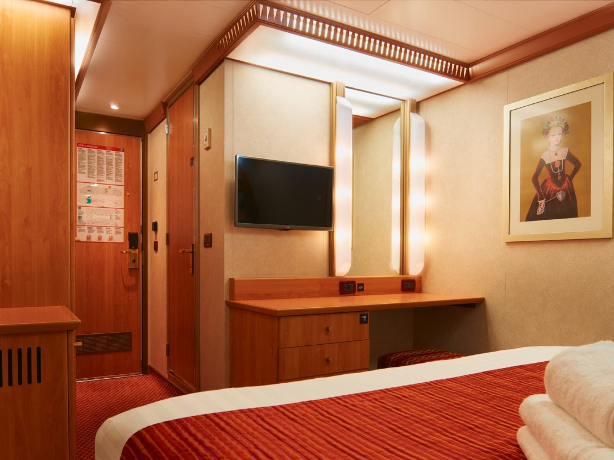 Costa Diadema Inside cabin