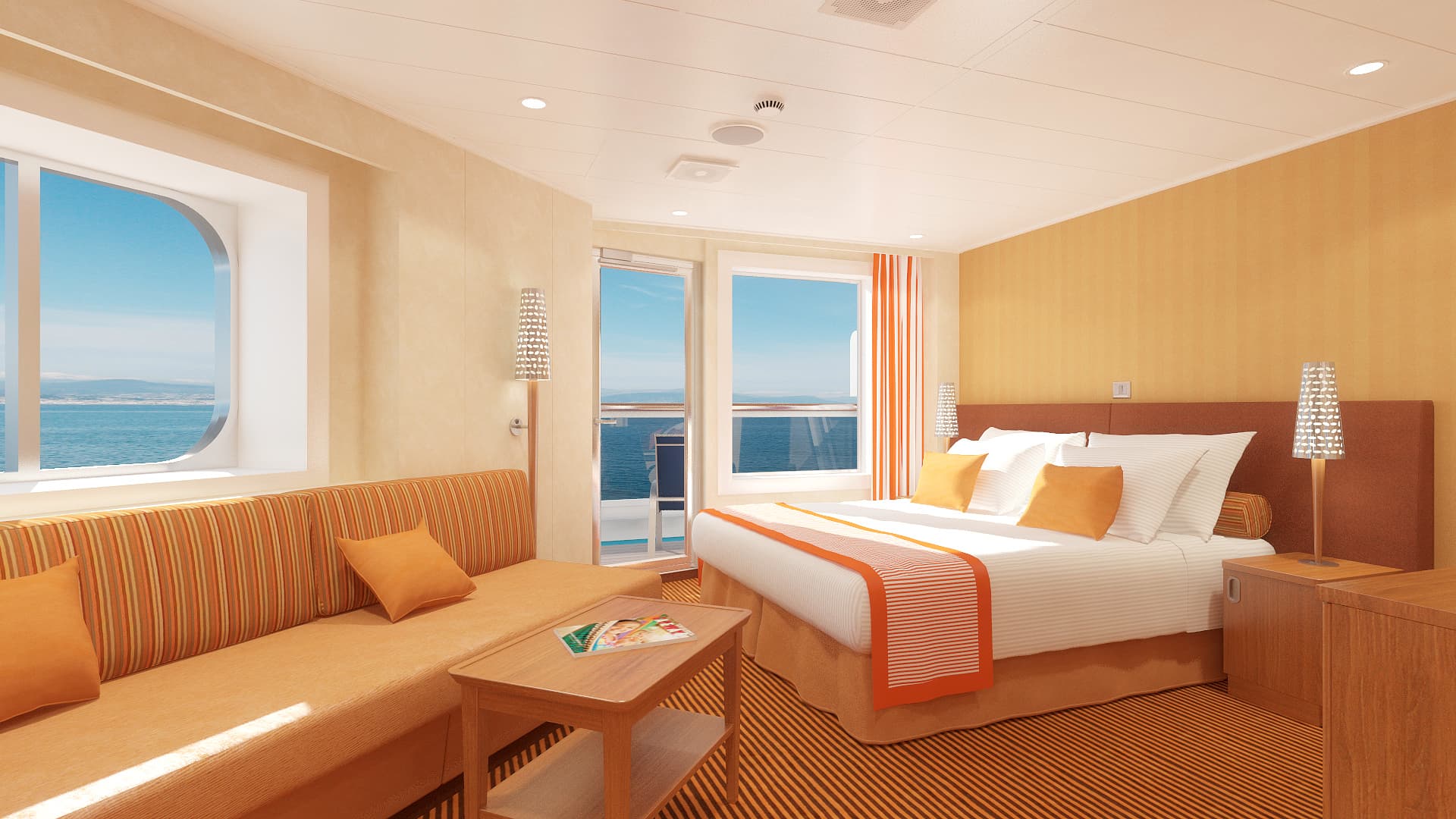 Carnival Breeze Junior Suite(Obstructed View)