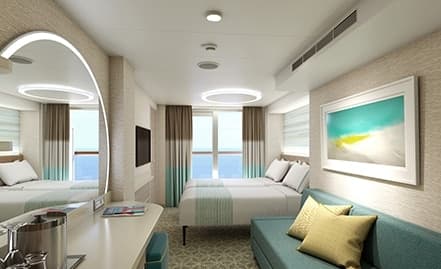 Carnival Festivale Balcony cabin