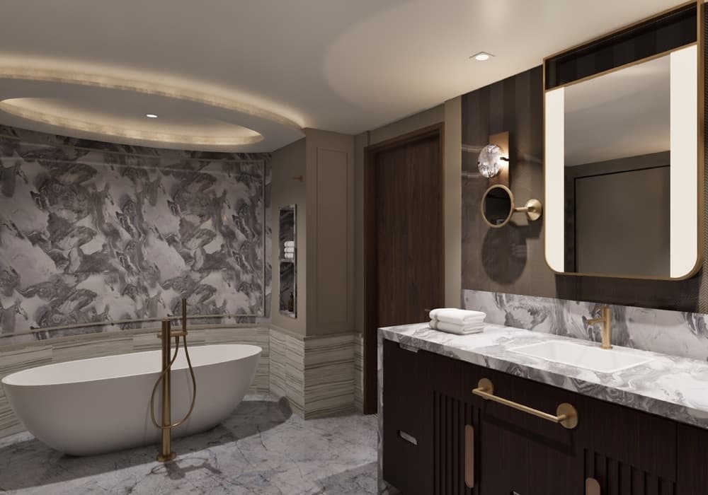 Seven Seas Prestige Suite cabin