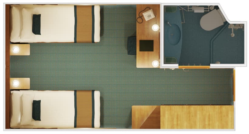 Carnival Breeze Inside cabin