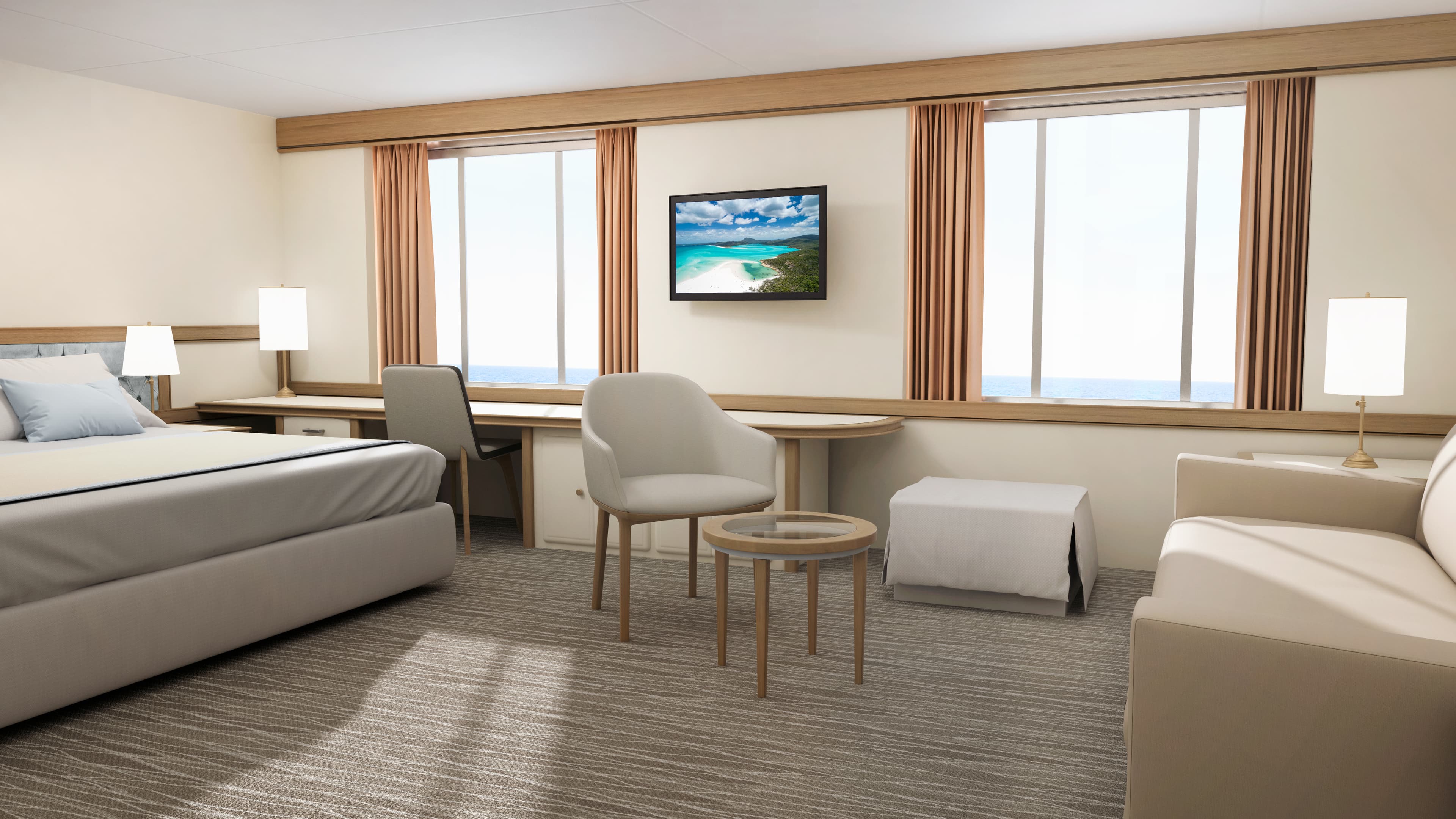 Carnival Adventure Byron Family Ocean View Suite