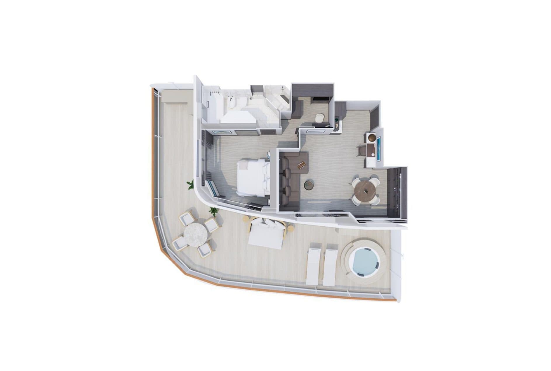 EXPLORA I Suite cabin