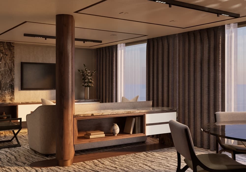 Seven Seas Prestige Suite cabin