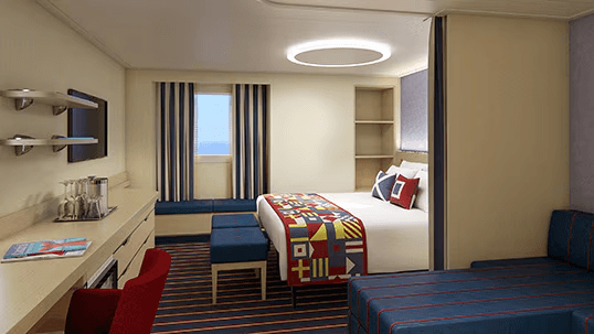 Carnival Celebration Suite cabin