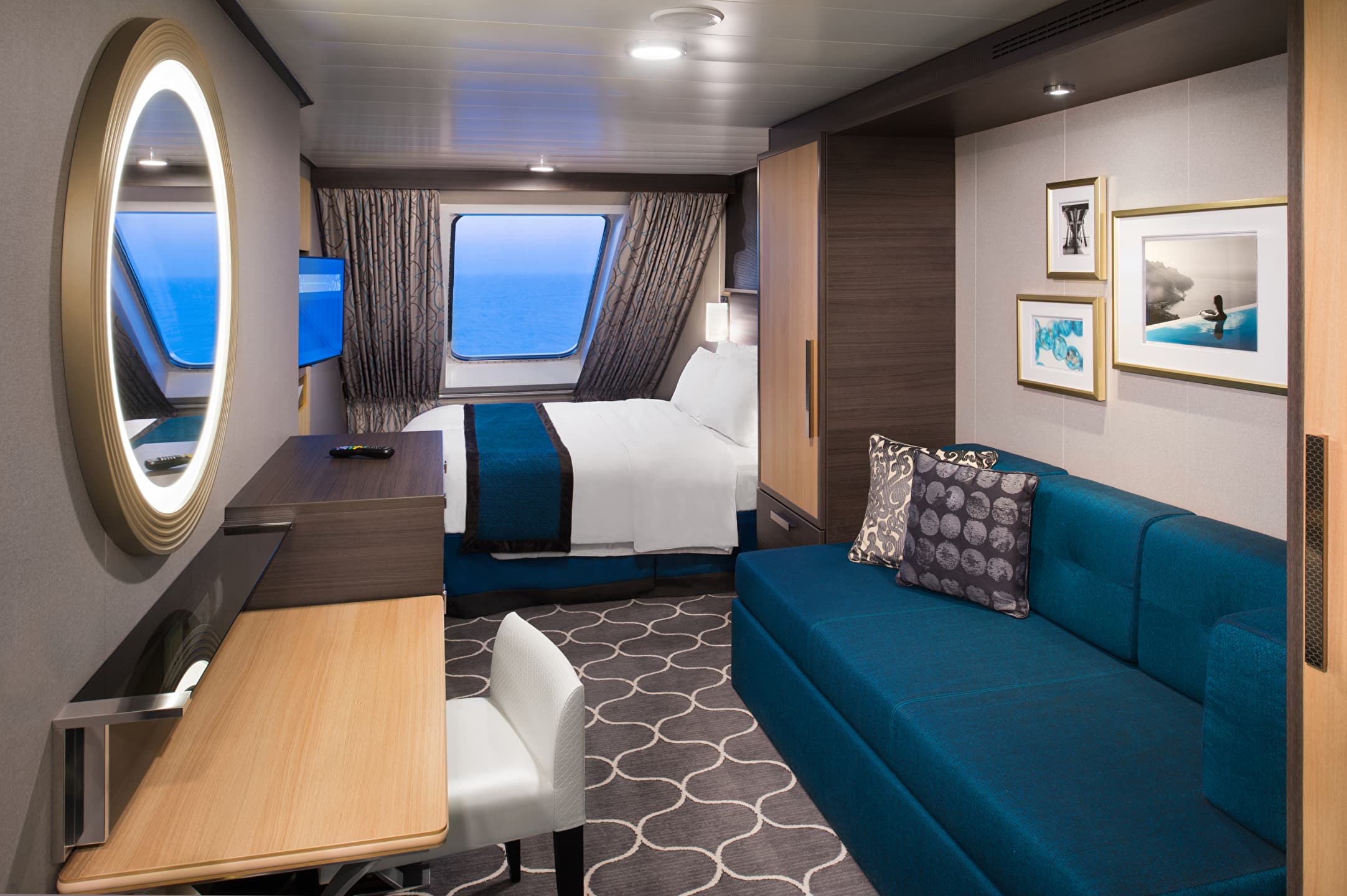 Harmony of the Seas Oceanview cabin