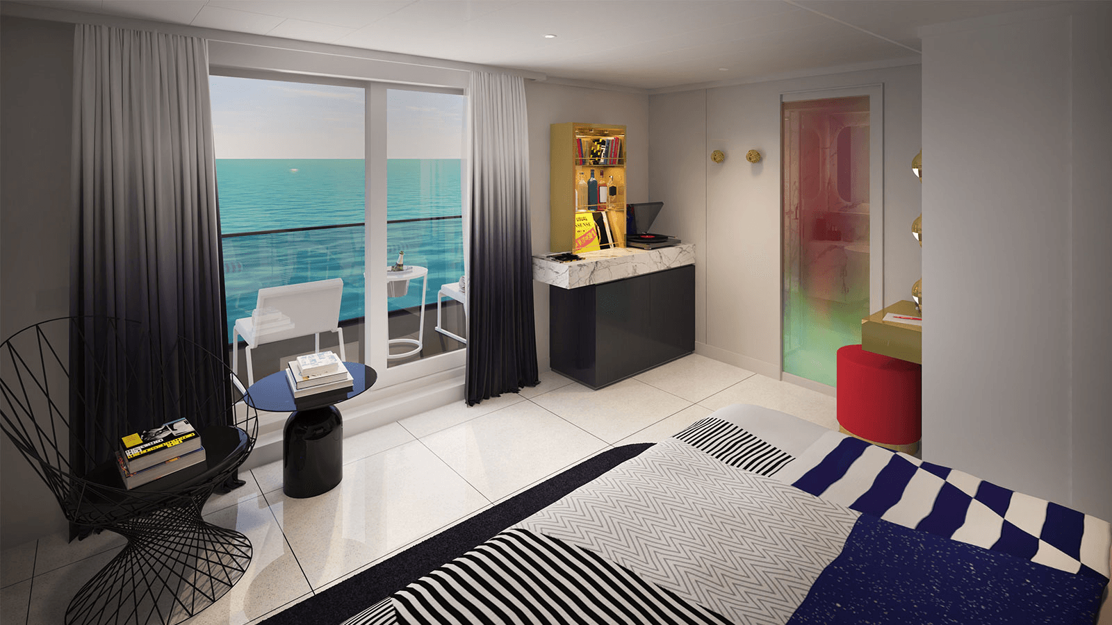 Scarlet Lady Suite cabin