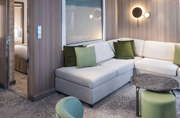Celebrity Silhouette Suite cabin