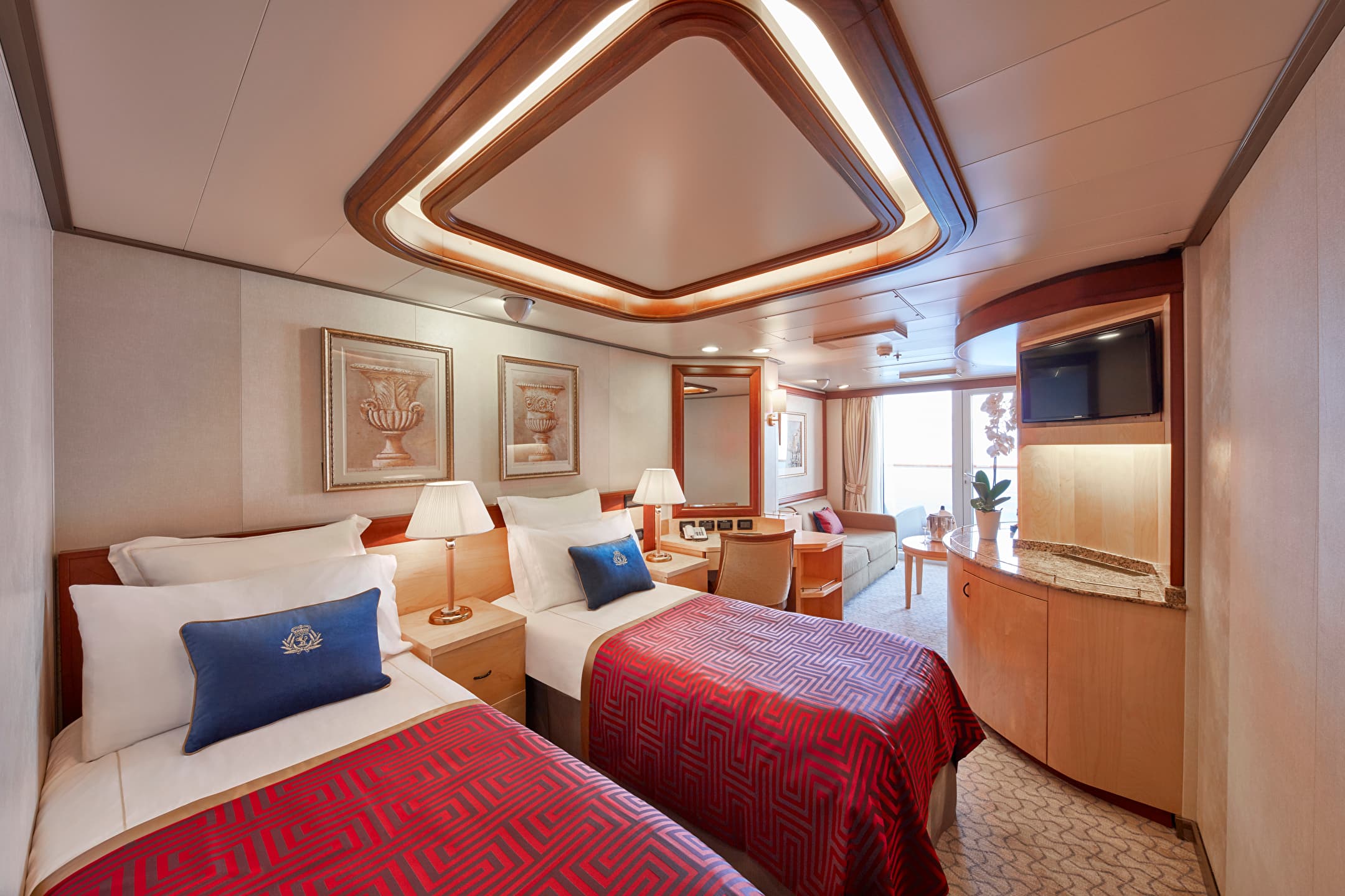 Queen Victoria Suite cabin