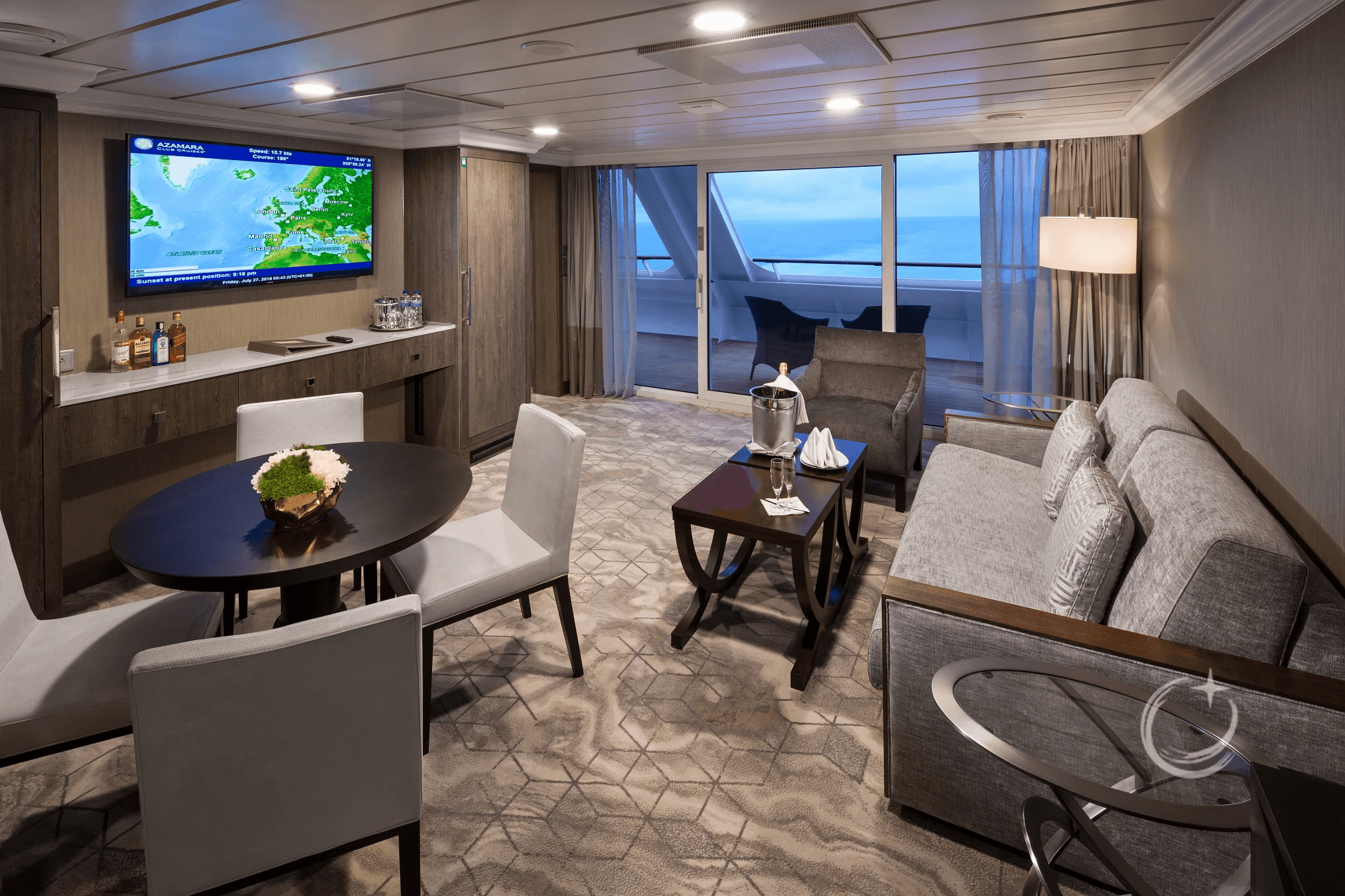Azamara Quest Suite cabin