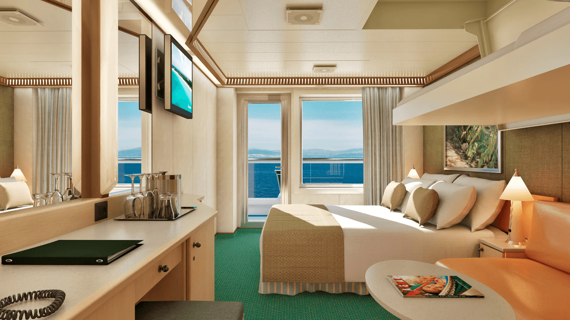 Carnival Magic Balcony cabin
