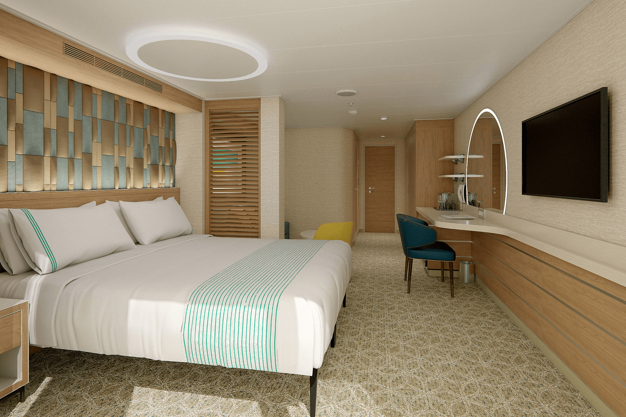 Mardi Gras Suite cabin
