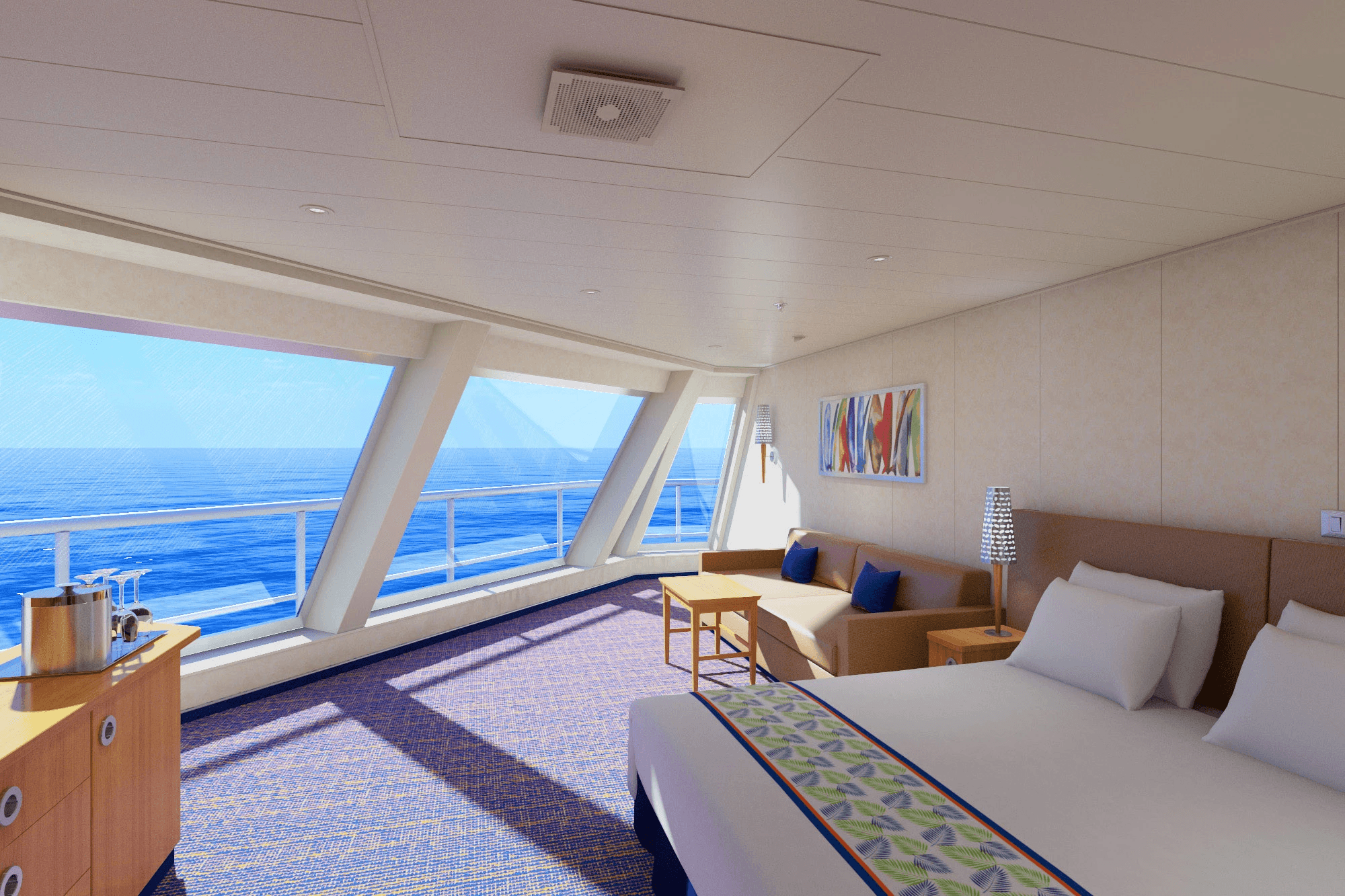 Carnival Sunrise Oceanview cabin
