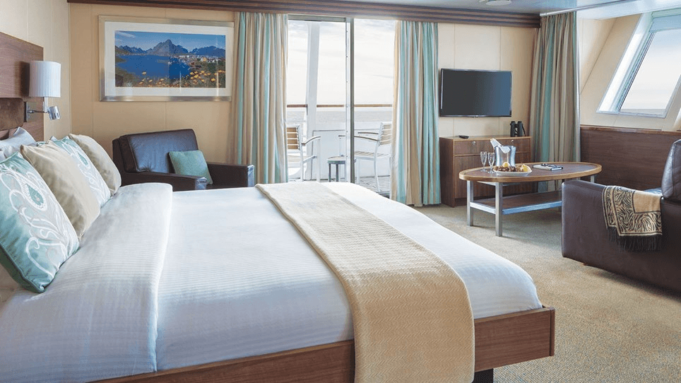 National Geographic Explorer Oceanview cabin