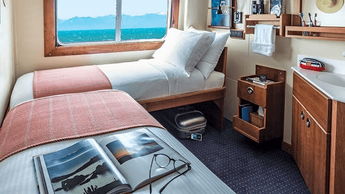 National Geographic Sea Lion Oceanview cabin