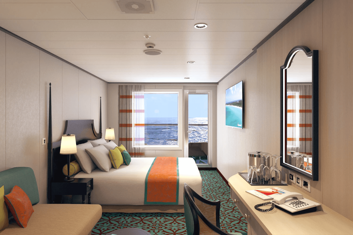 Carnival Panorama Balcony cabin