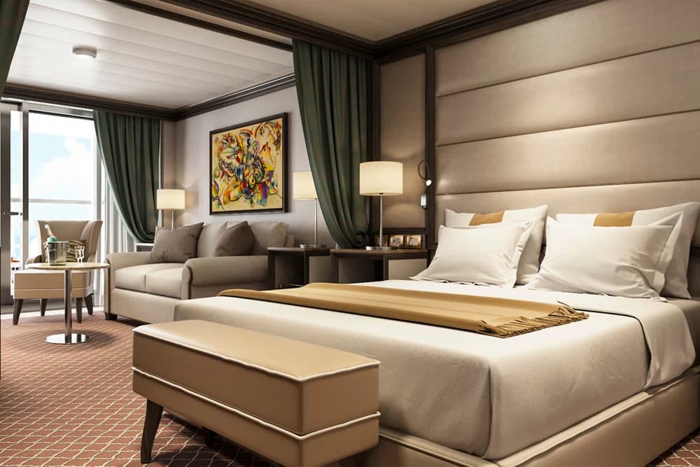 Silver Muse Suite cabin