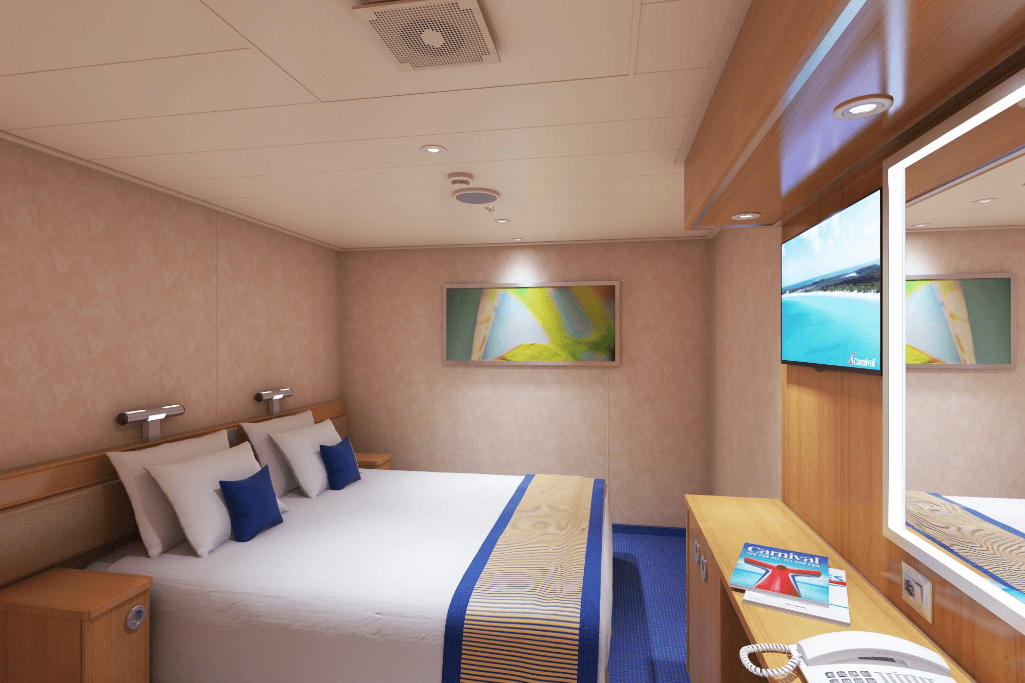 Carnival Sunshine Inside cabin