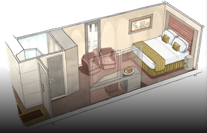 MSC Seashore Suite cabin