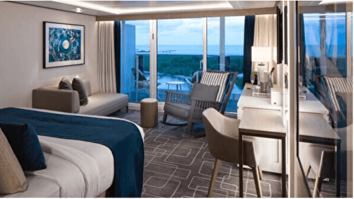 Celebrity Edge Suite cabin