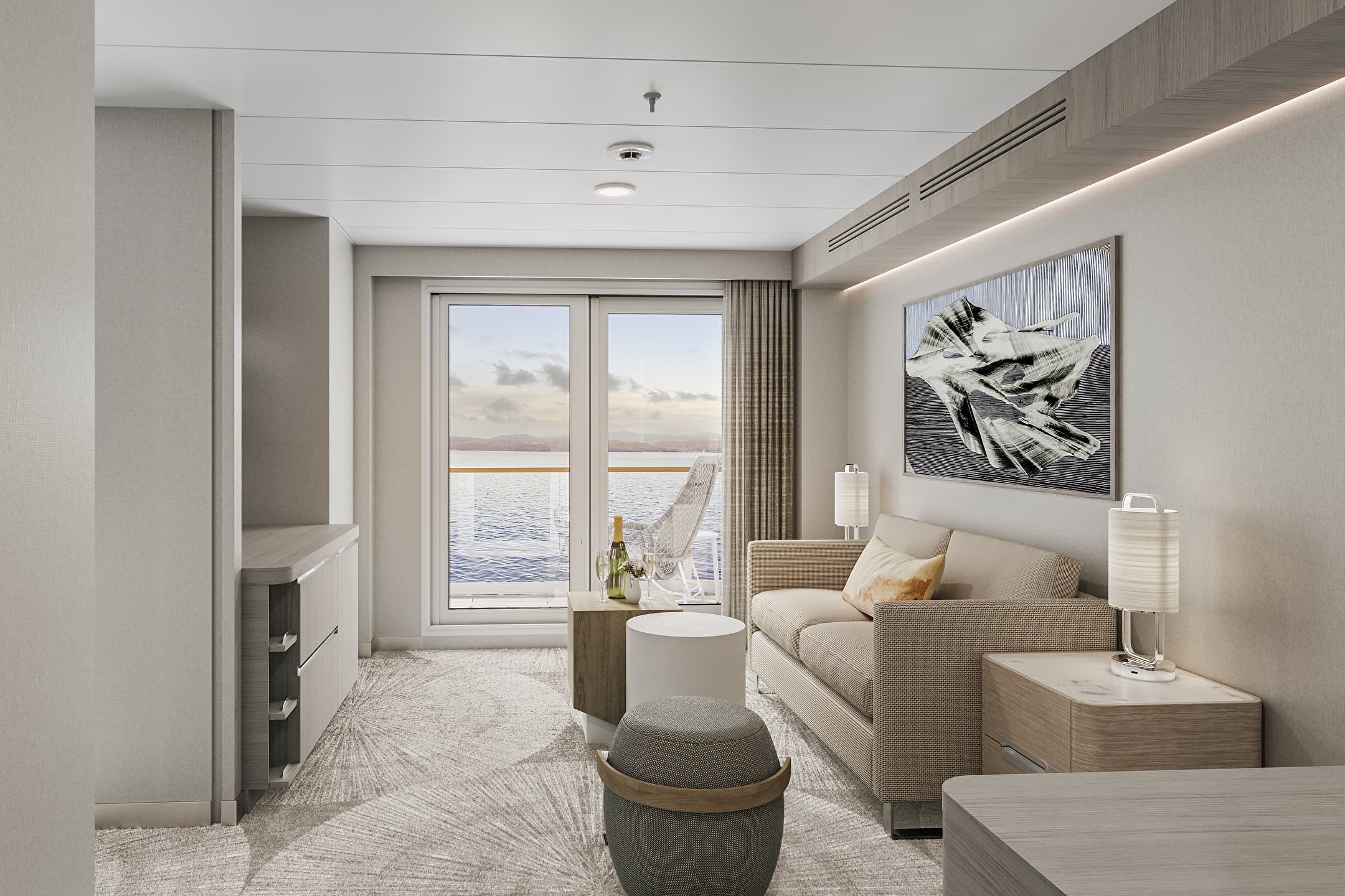 Norwegian Prima Suite cabin