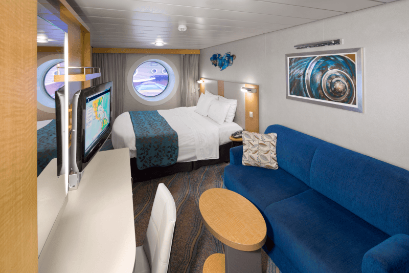 Allure of the Seas Oceanview cabin