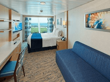 Freedom of the Seas Oceanview cabin