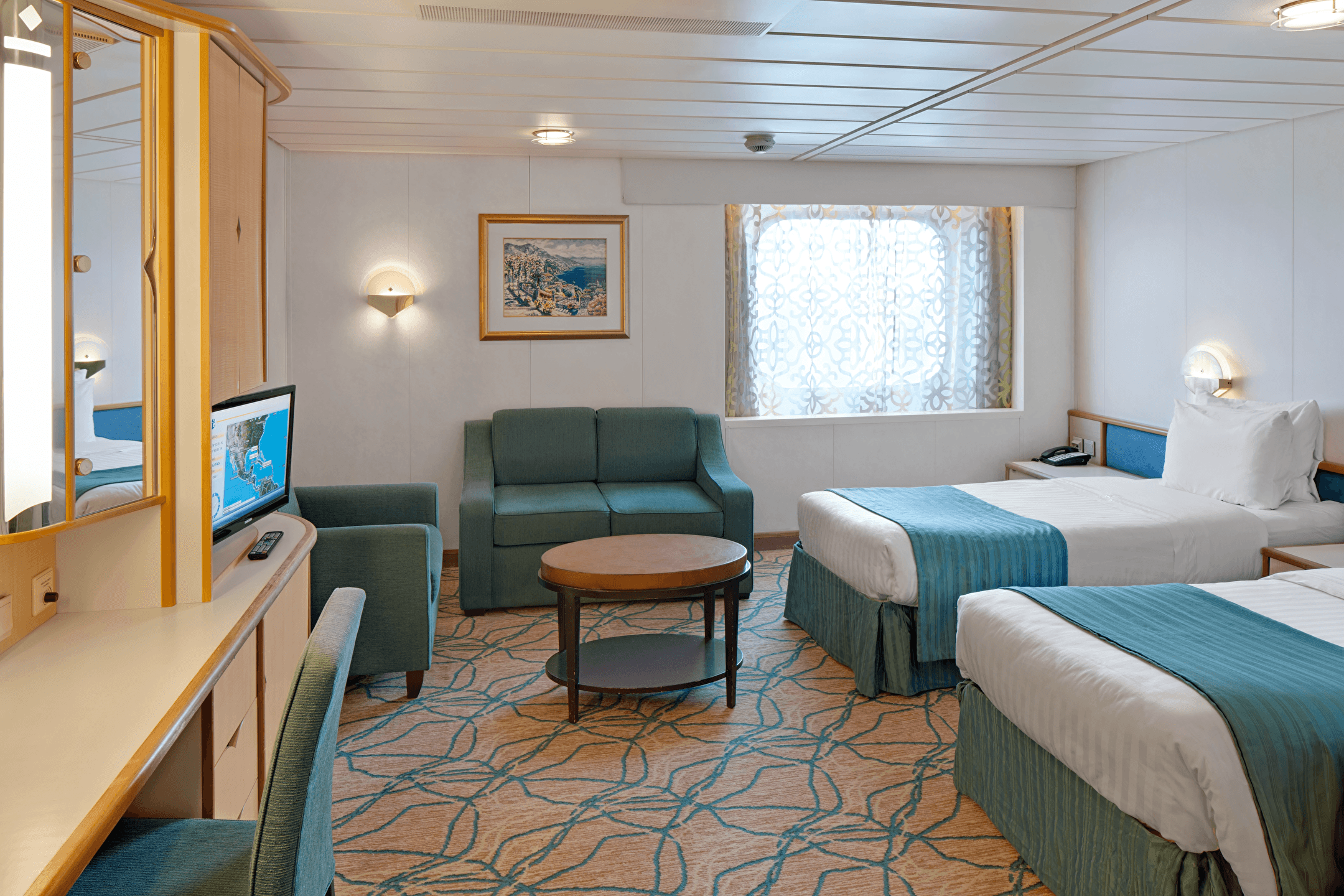 Rhapsody of the Seas Oceanview cabin