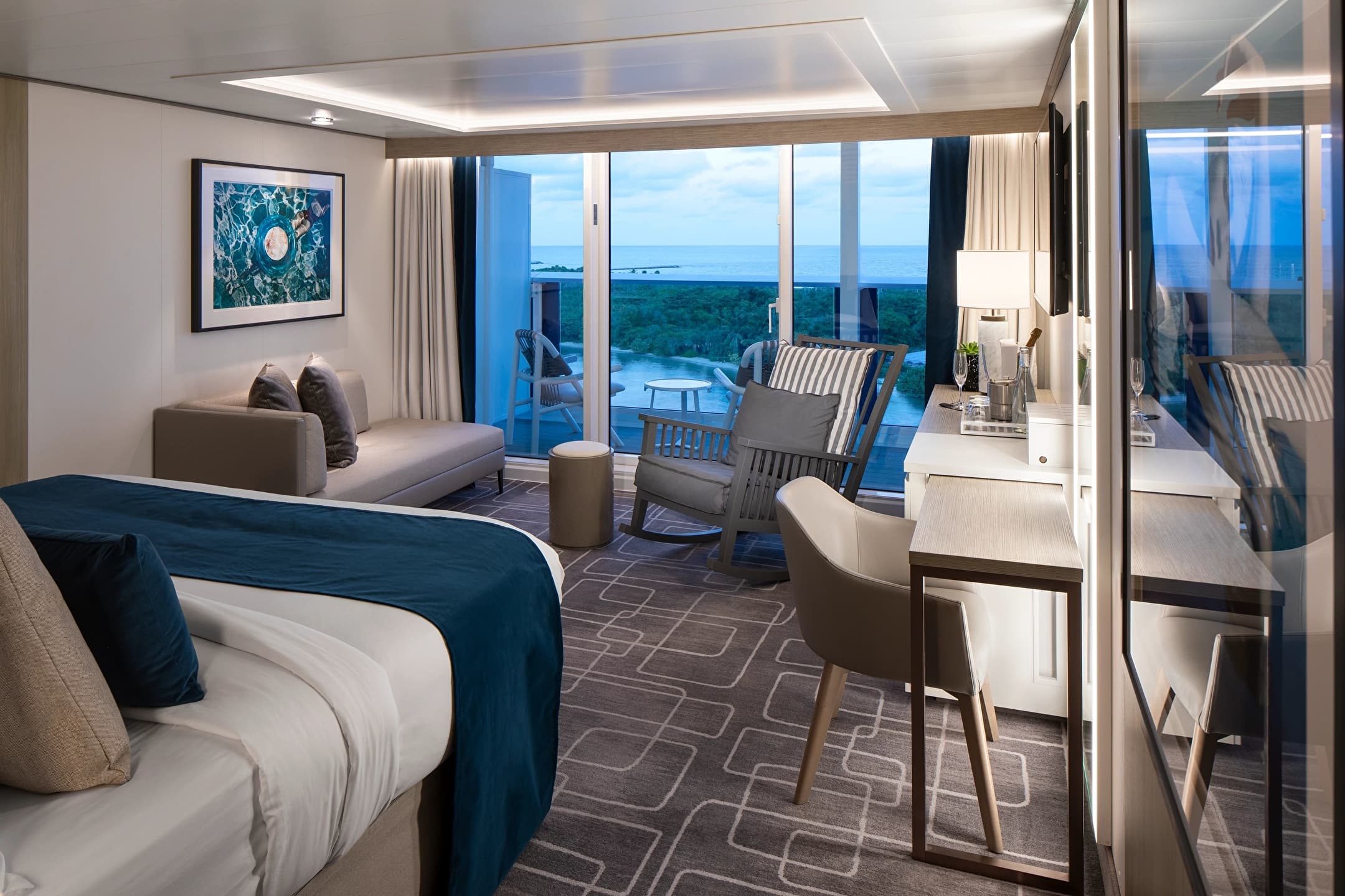 Celebrity Edge Suite cabin