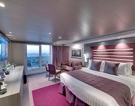 MSC Bellissima Suite cabin