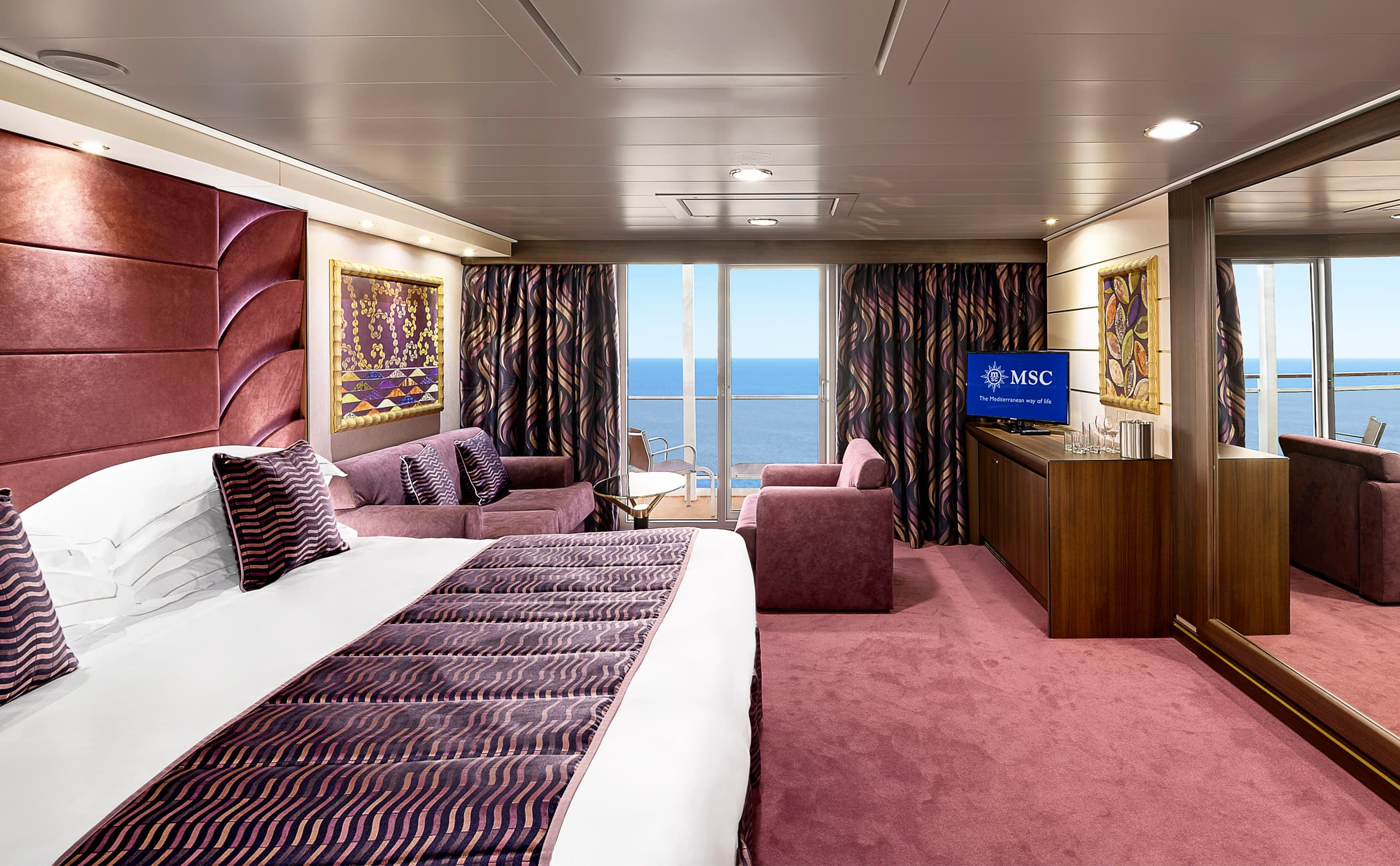 MSC Fantasia Suite cabin