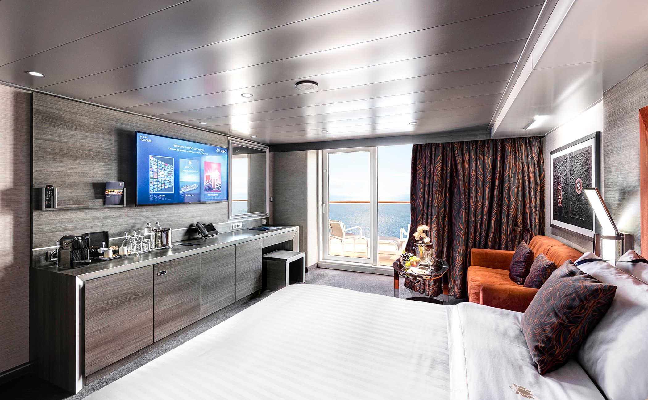MSC Grandiosa Suite cabin