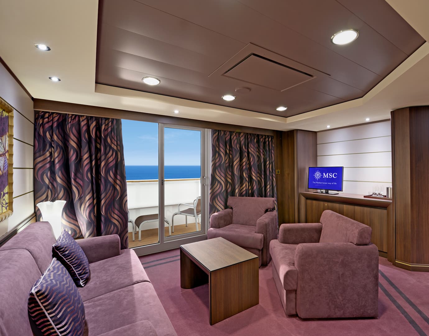 MSC Preziosa Suite cabin