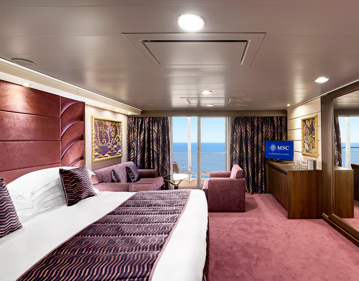 MSC Preziosa Suite cabin