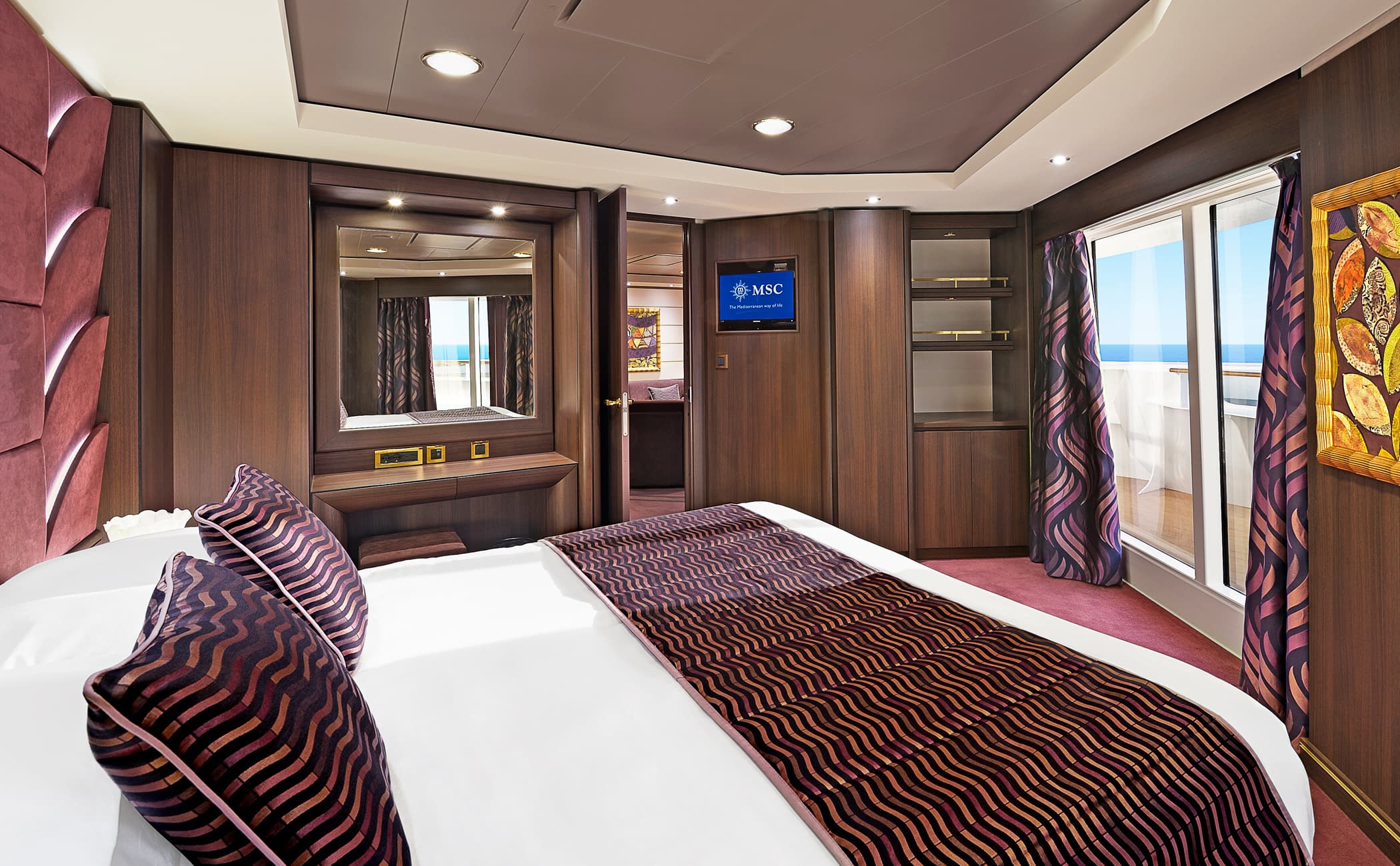 MSC Preziosa Suite cabin