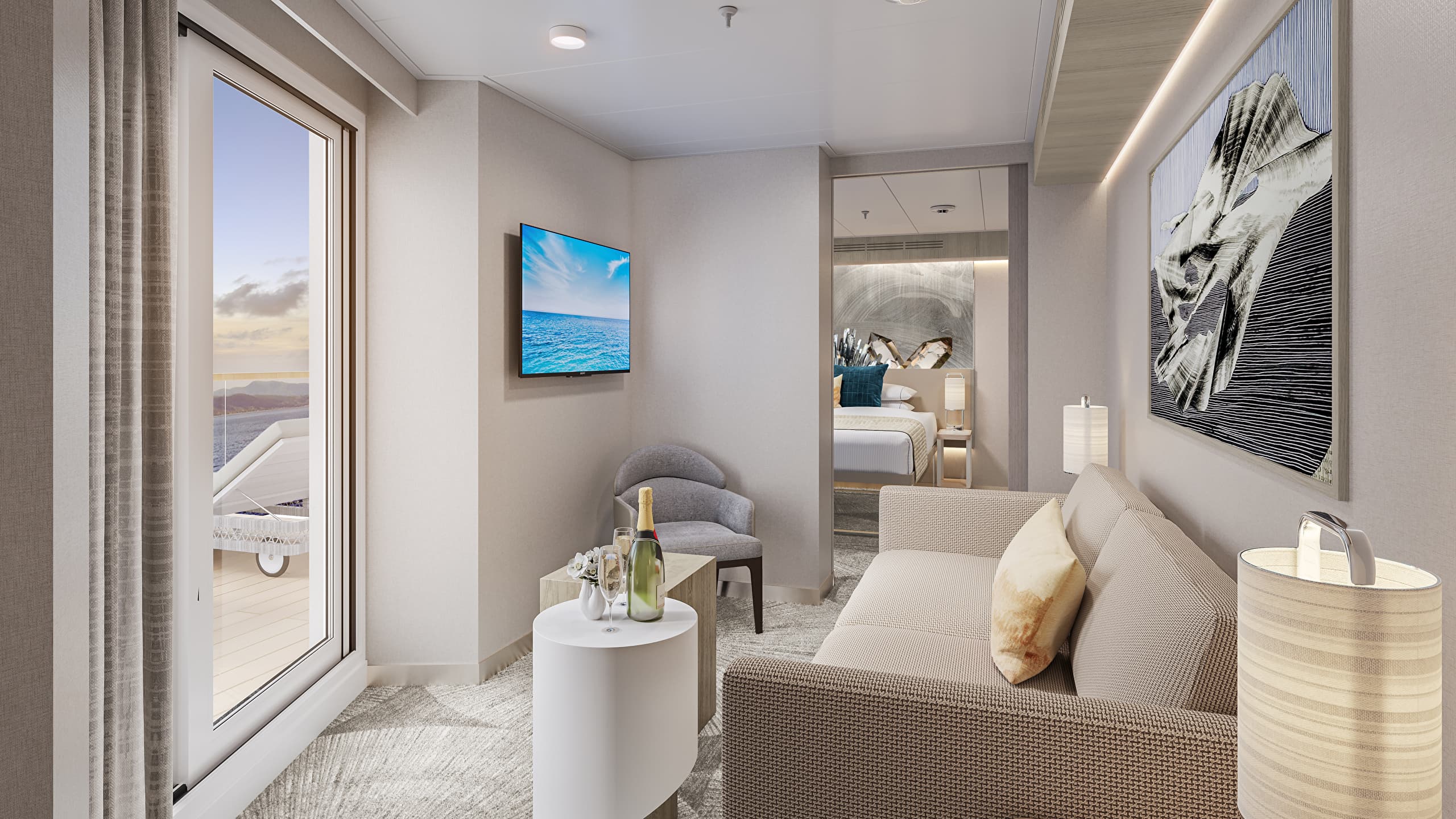 Norwegian Viva Suite cabin