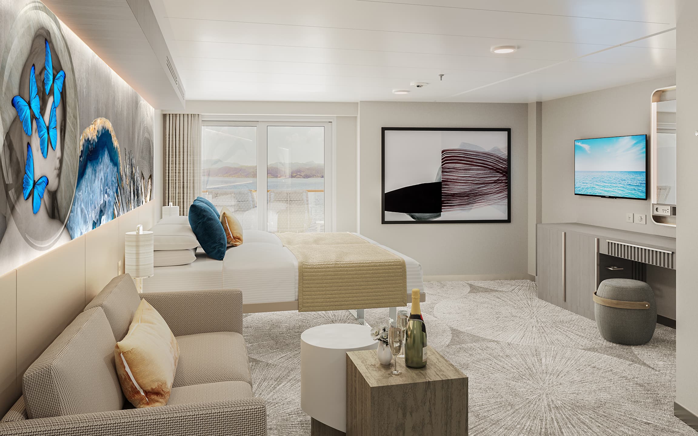 Norwegian Viva Suite cabin