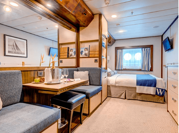 Wind Star Oceanview cabin