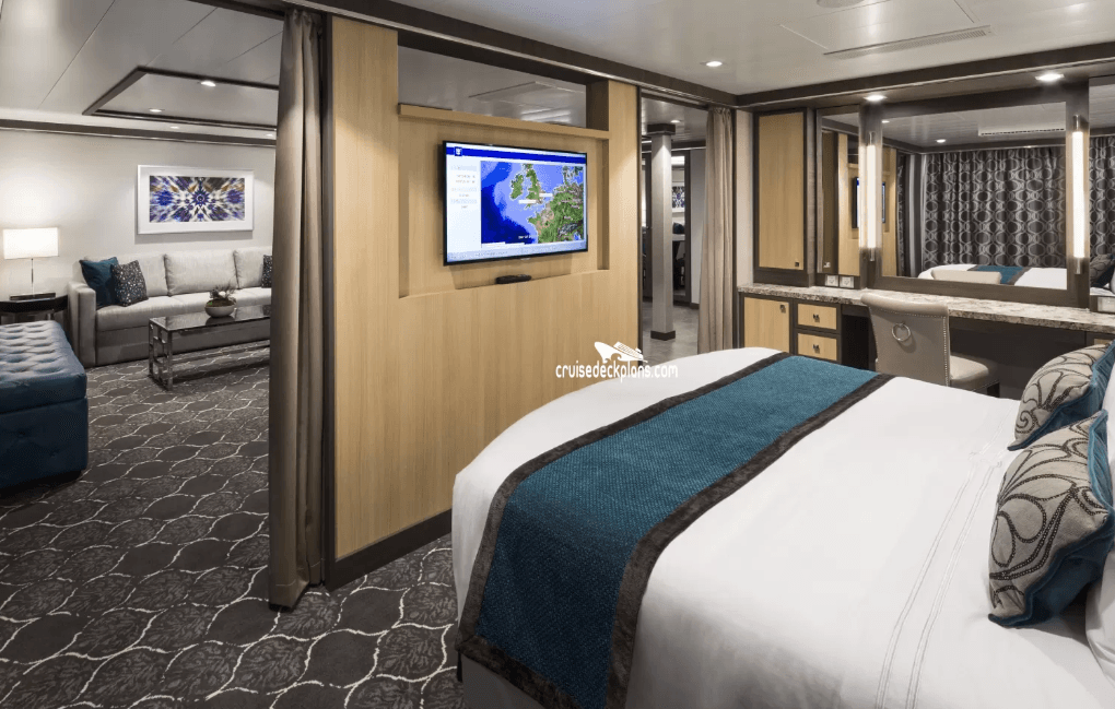Utopia of the Seas Suite cabin