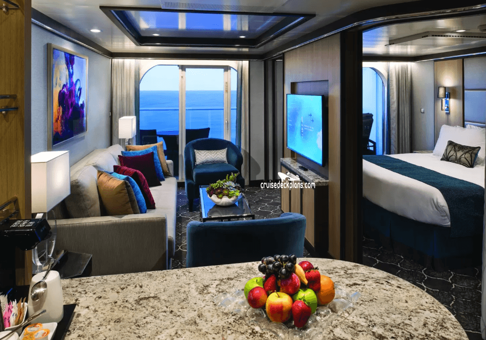 Utopia of the Seas Suite cabin