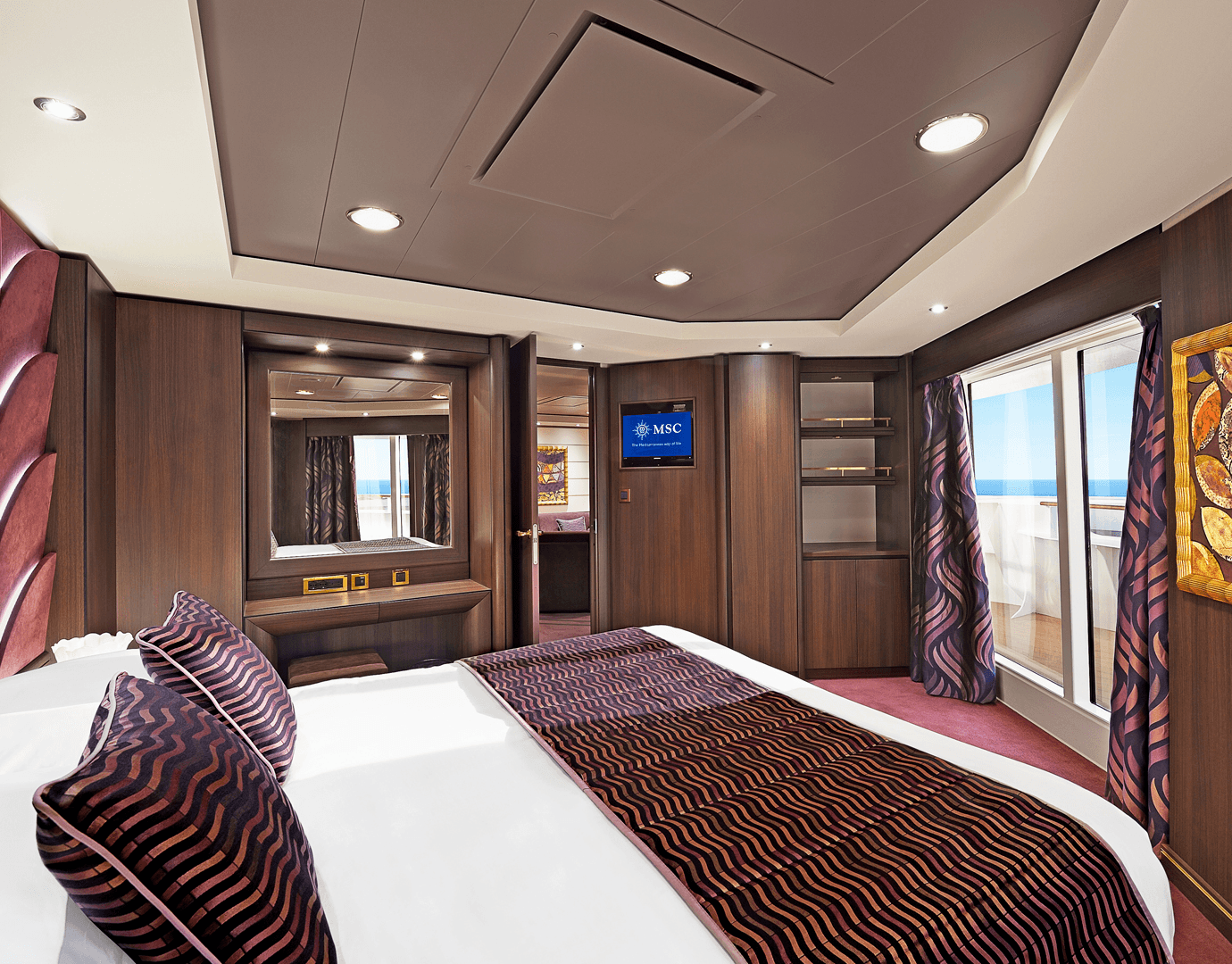 MSC Preziosa Suite cabin
