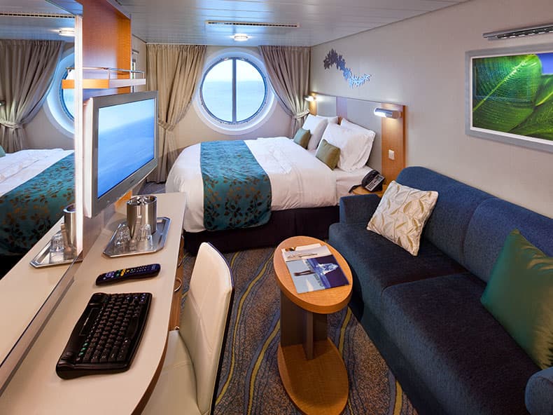 Allure of the Seas Oceanview cabin